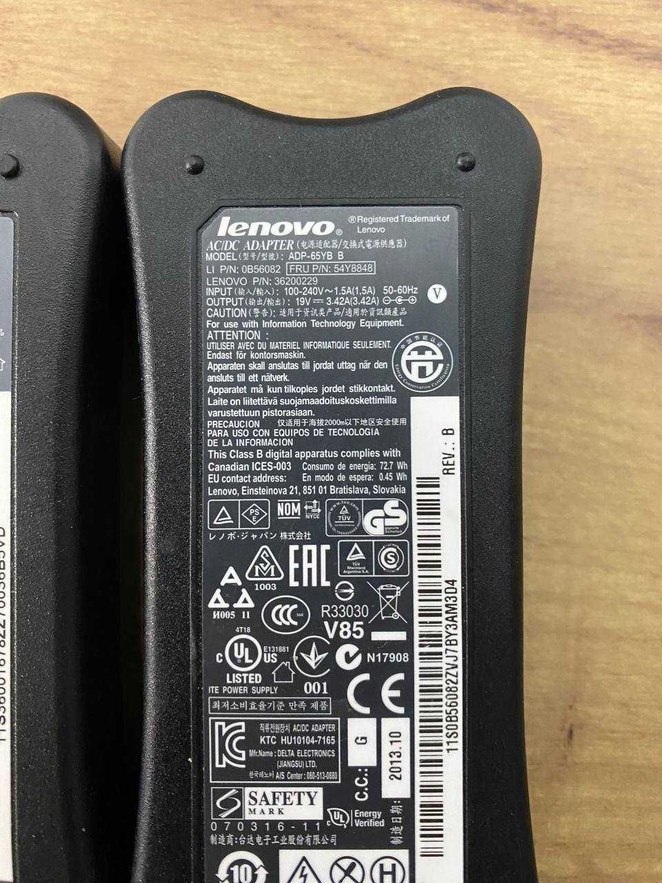 Блок живлення Lenovo 19V 3.42A 65W 5.5 * 2.5