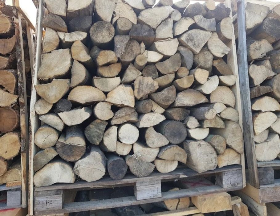 Drewno grab kominkowe , ciasno układane