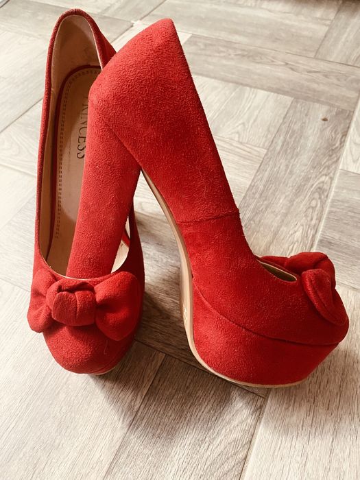 Туфли замшевые