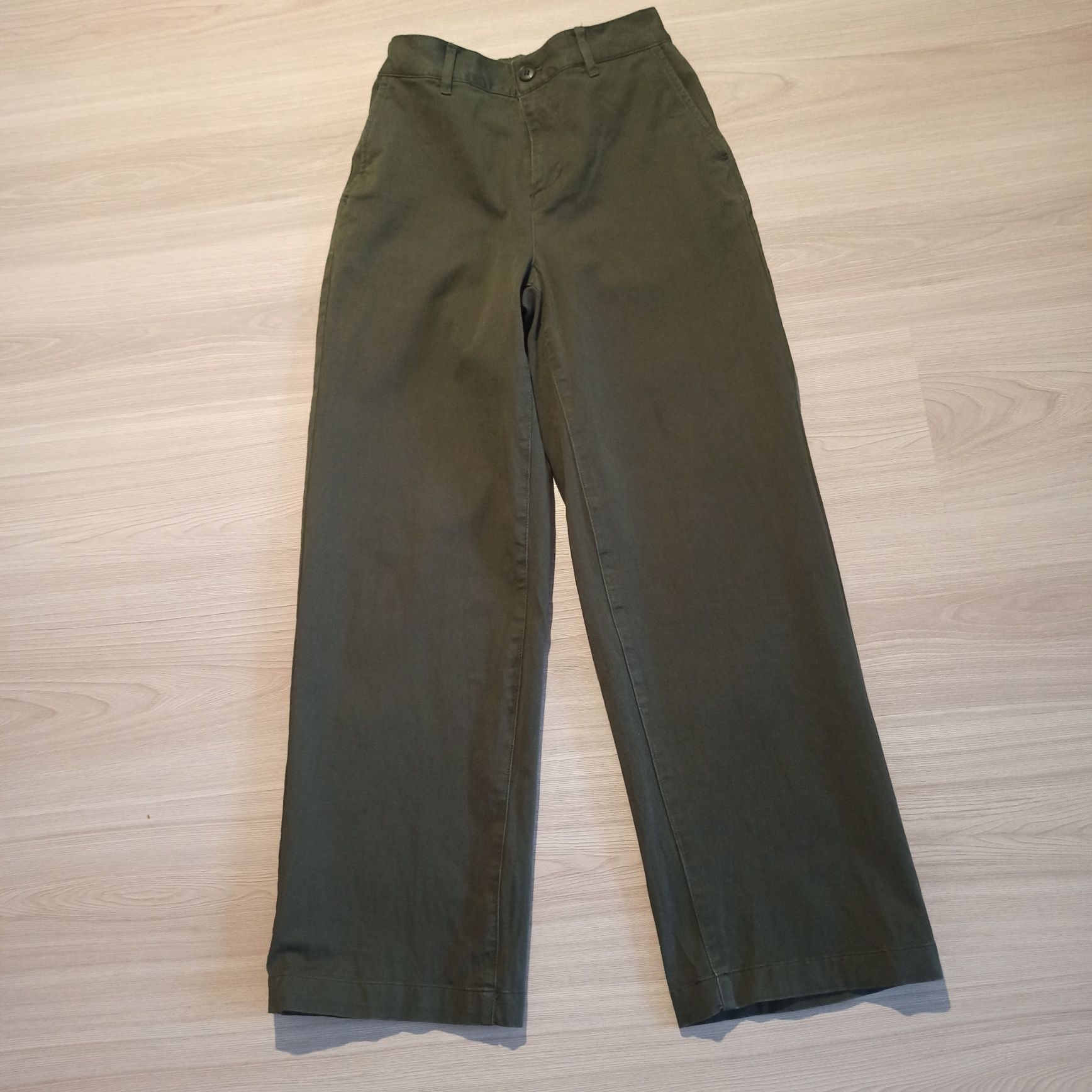 Spodnie khaki-roz. X.S.Bawełna.