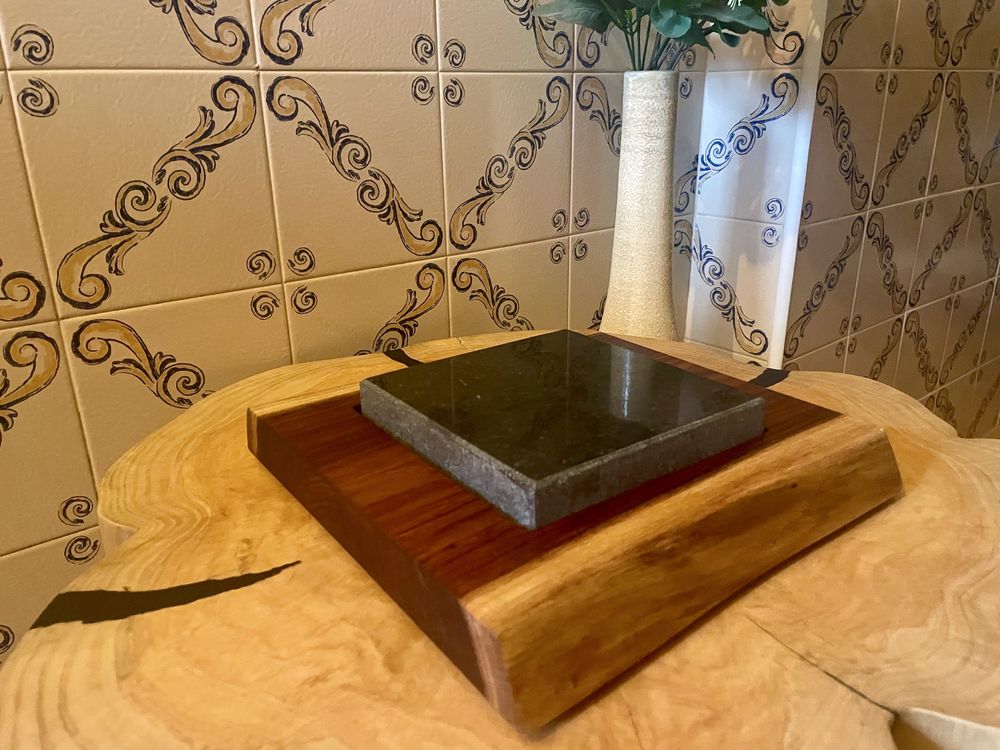 Pedra para assar alimentos