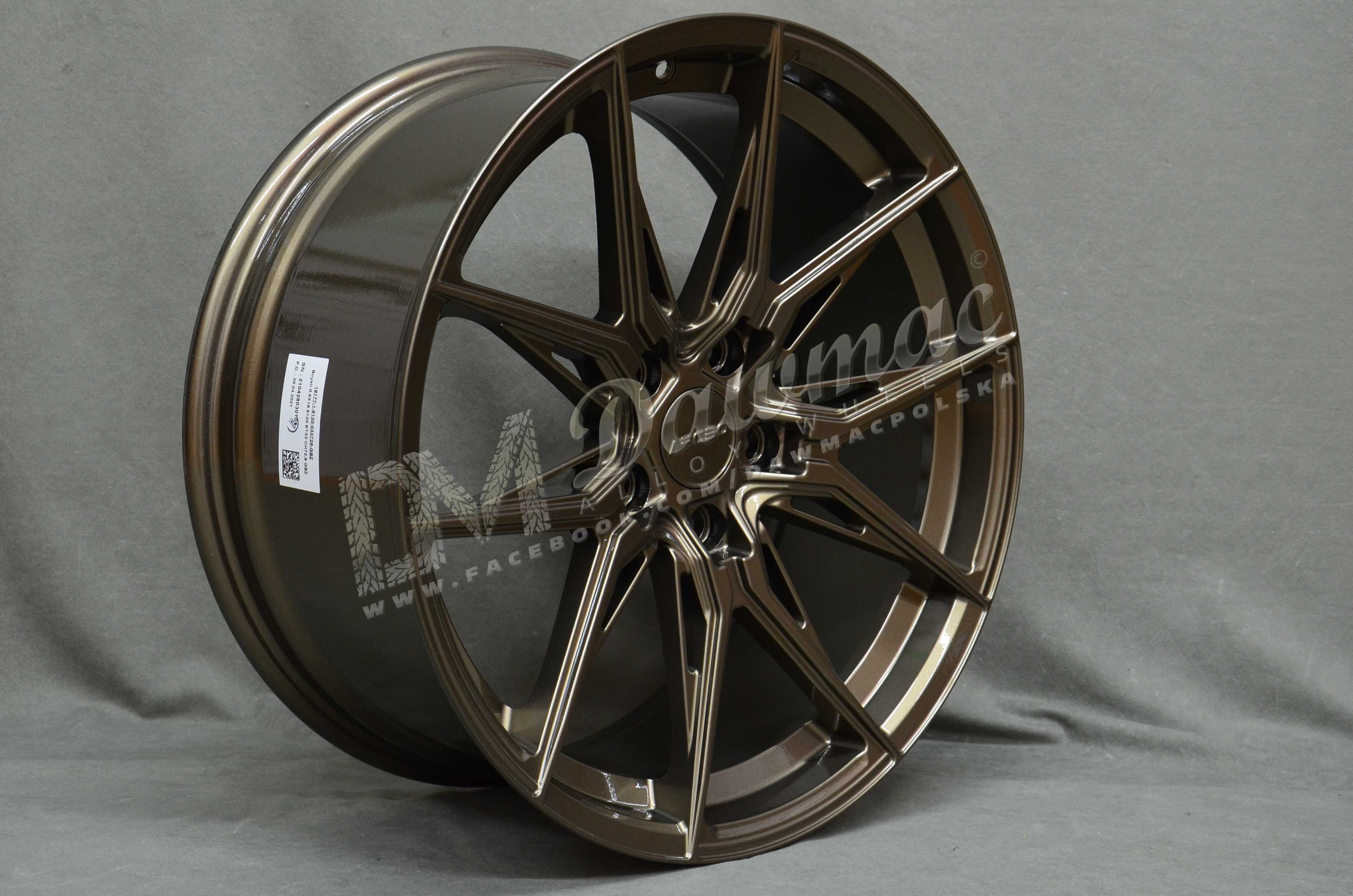 Felgi Arceo Marceille 19" Glossy Bronze 5x108/5x112/5x114,3/5x120