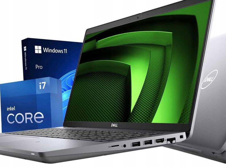 Laptop DELL Precision 3560 15,6 FHD IPS i7 8GB 256 SSD NVMe T500 W11