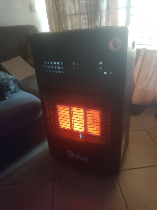 Aquecedor a gaz c/oferta da garrafa cheia com 3 nivéis calor