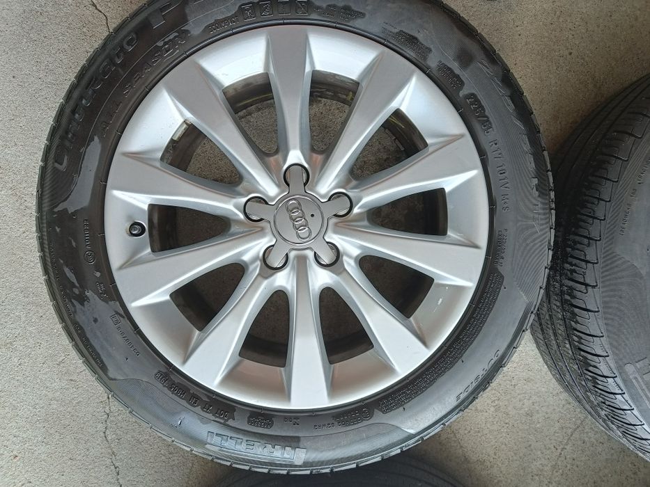 Felgi17 5x112 oryg Audi A6 A4 Q3 opona lato 5mm kpl