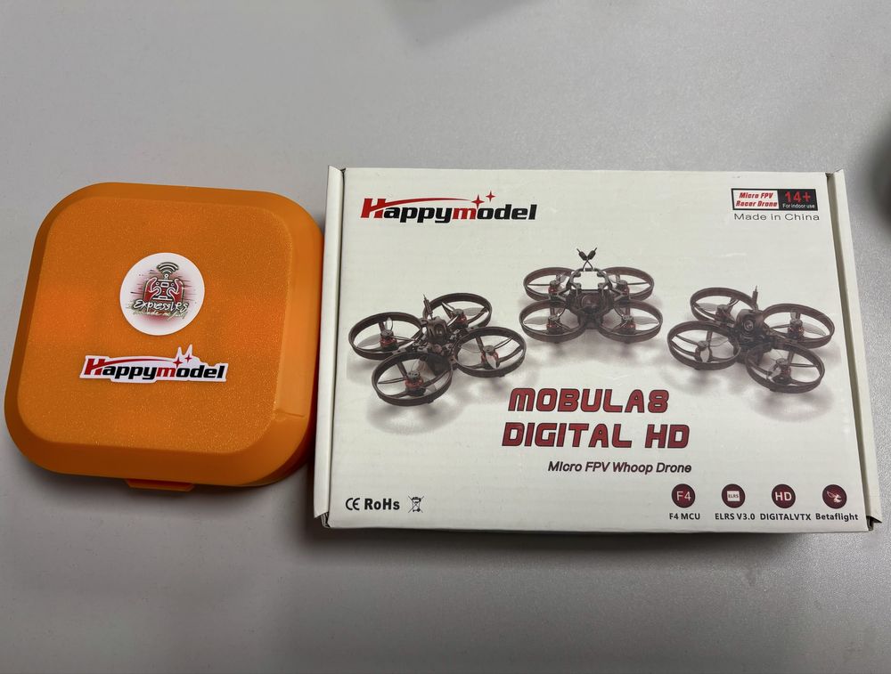 Mobula 8 HD Walksnail, FPV 85мм на цифрі. (з АКБ 2s, Betafpv зарядне)