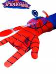 wyrzutnie spiderman rękawica + wyrzutnia sieci - strzałki