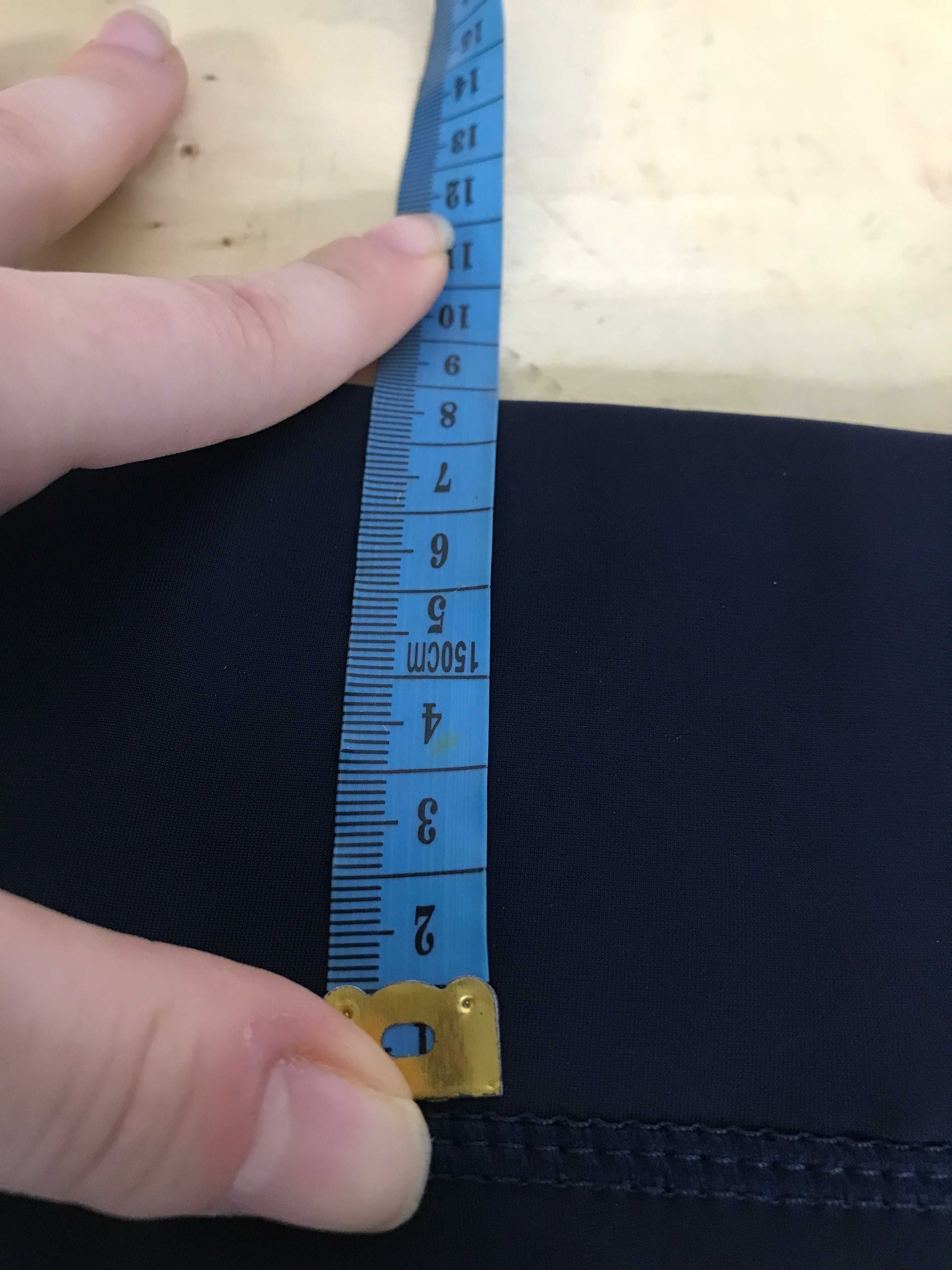 125. Granatowe legginsy jeździeckie Equilibre, rozmiar XXXL (46)