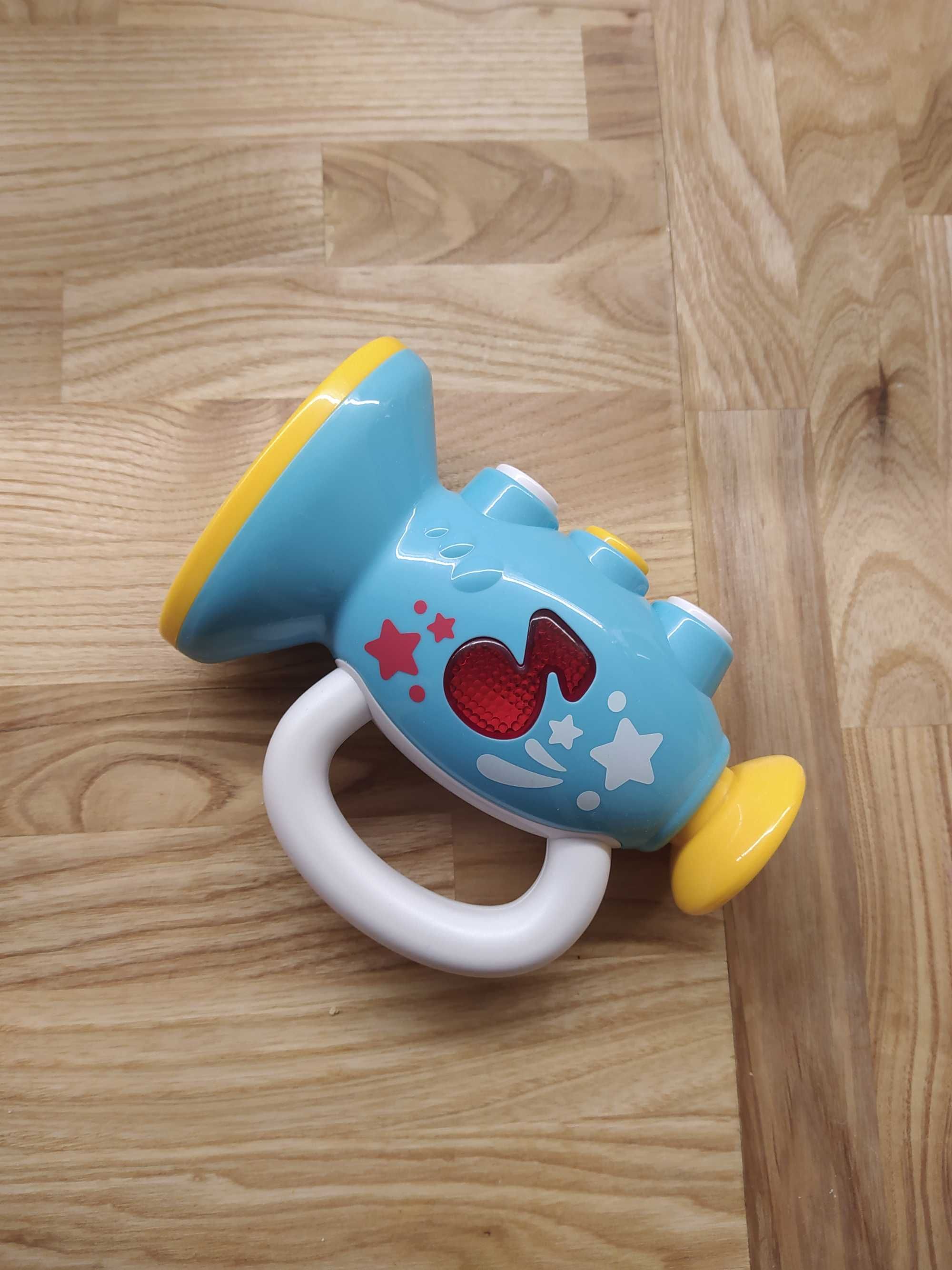 Zabawka interaktywna dźwiękowa niemowlaka Moja pierwsza trąbka