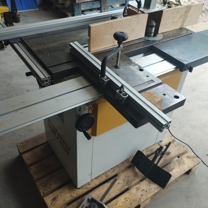 Piła tarczowa formatowa do drewna frezarka piło posuw 3 i 4 rolkowy
