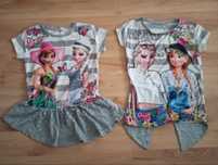 Sprzedam 2 t-shirty Kraina Lodu .