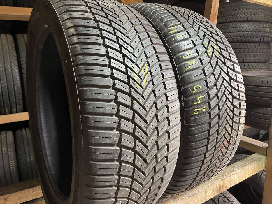 Шини всесезонні 245/45R19 BRIDGESTONE A005 evo як нові 2шт