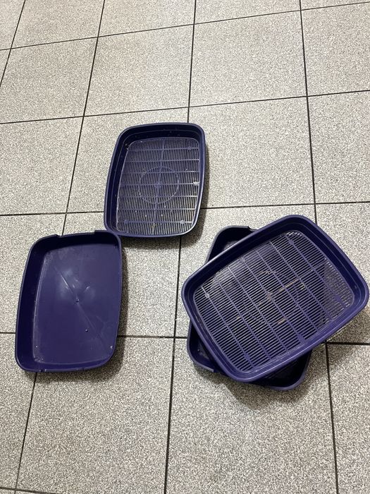 Туалет,лоток,поддон для котів із сіткою.Stefanplast 10