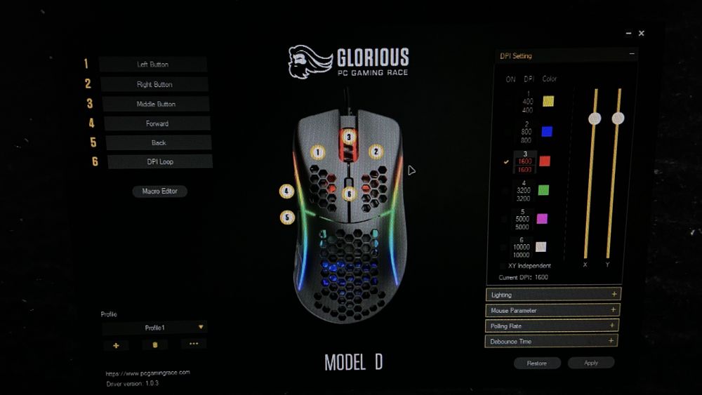 Игровая мышка | Ігрова Мишка Gloriuos model D