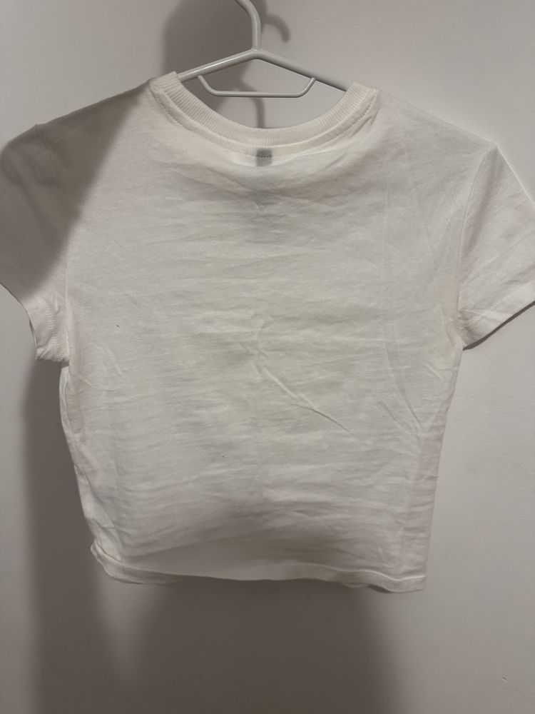 коротка футболка h&m