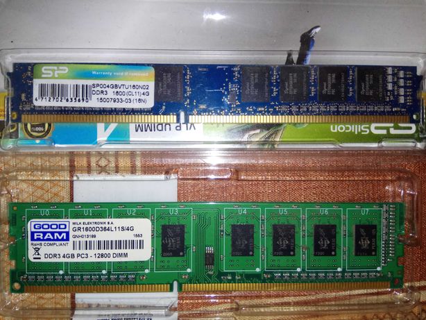 DDR3 8GB (2x4GB) 1600Mhz для ПК.
