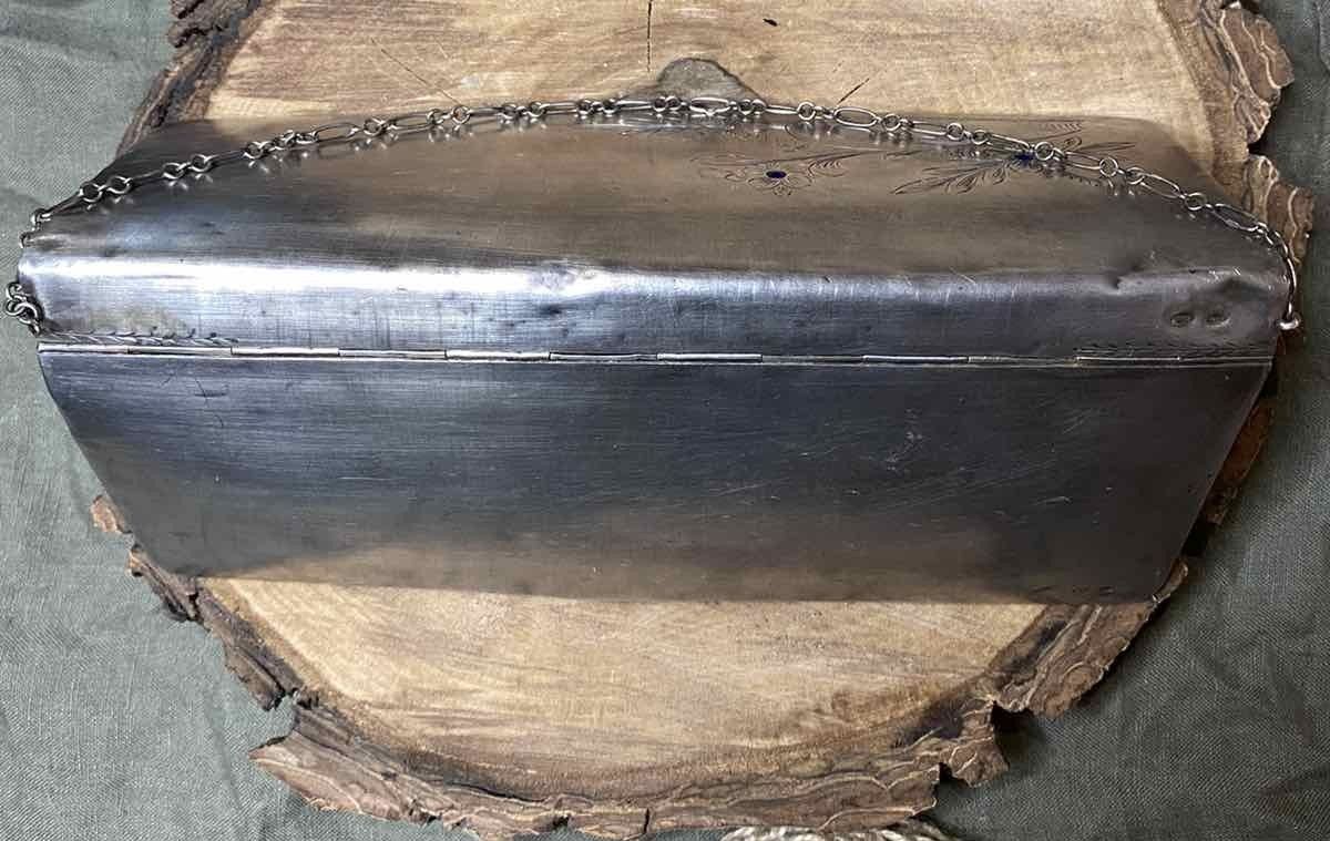 Женская театральная сумочка, серебро царского периода, конец 19го века
