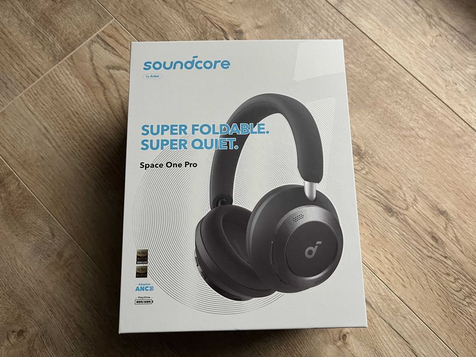 NOWE słuchawki bezprzewodowe ANC Anker Soundcore Space One Pro