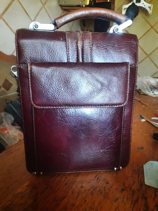 Сумка барсетка мужск. кожа