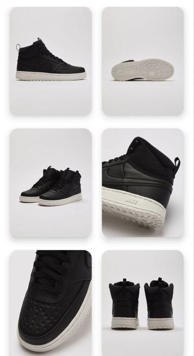 Зимние ботинки Nike Court Vision Mid Winter, р 44, 5 , стелька 28,5 см