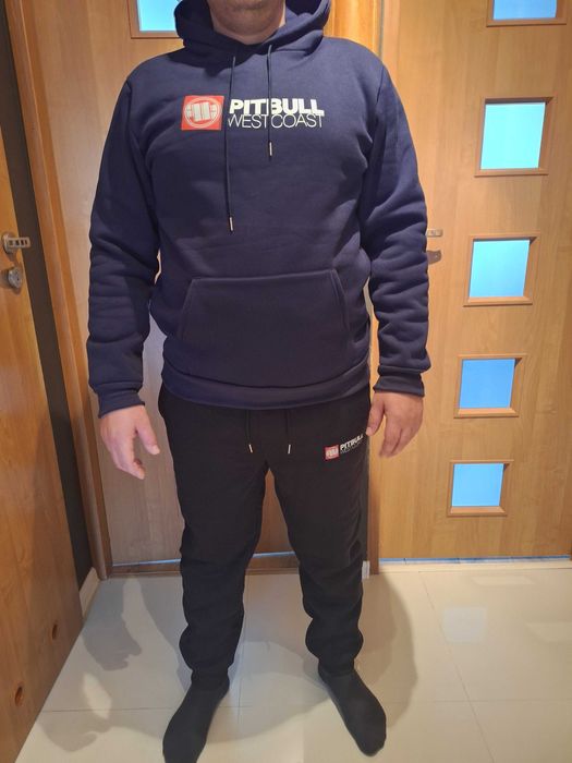 Pitbull spodnie+ bluza komplet dres