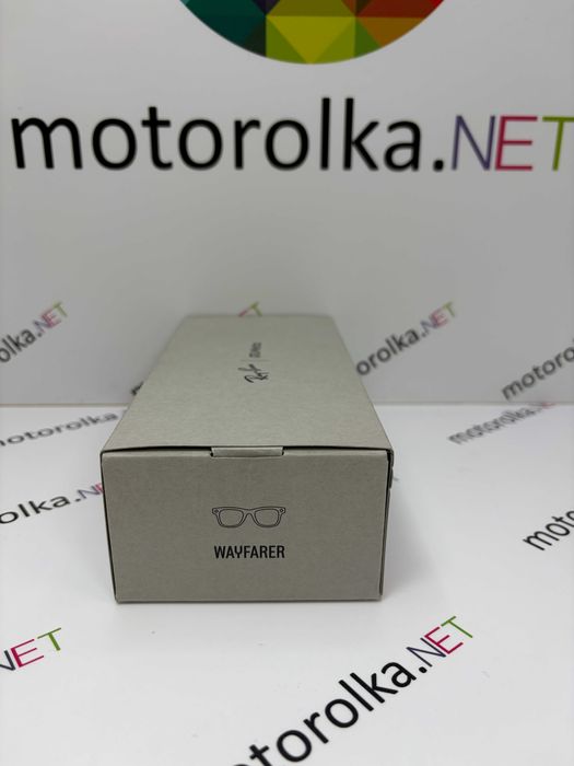 очки Ray-Ban Meta Wayfarer rw4006 matte black transitions graph green