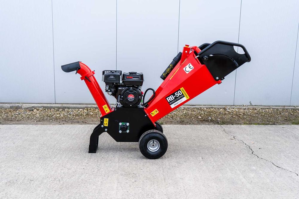 Rozdrabniacz spalinowy REMET RB-50 == rębak do gałęzi== 7KM