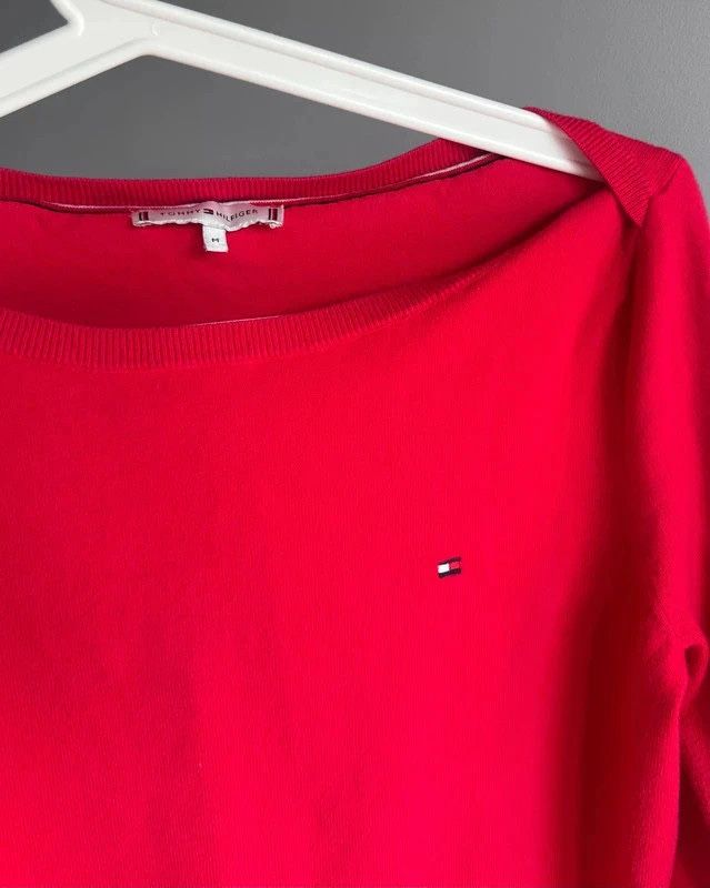 Klasyczny oryginalny sweter marka Tommy Hilfigher