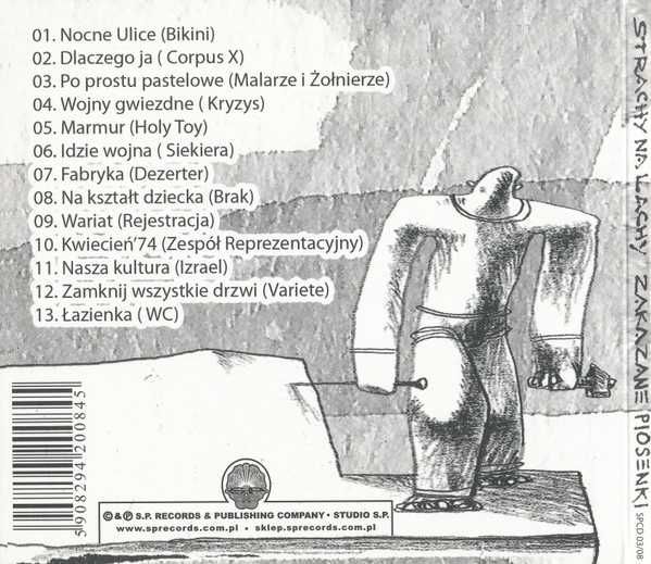 Płyta CD Strachy na Lachy " Zakazane Piosenki " 2008