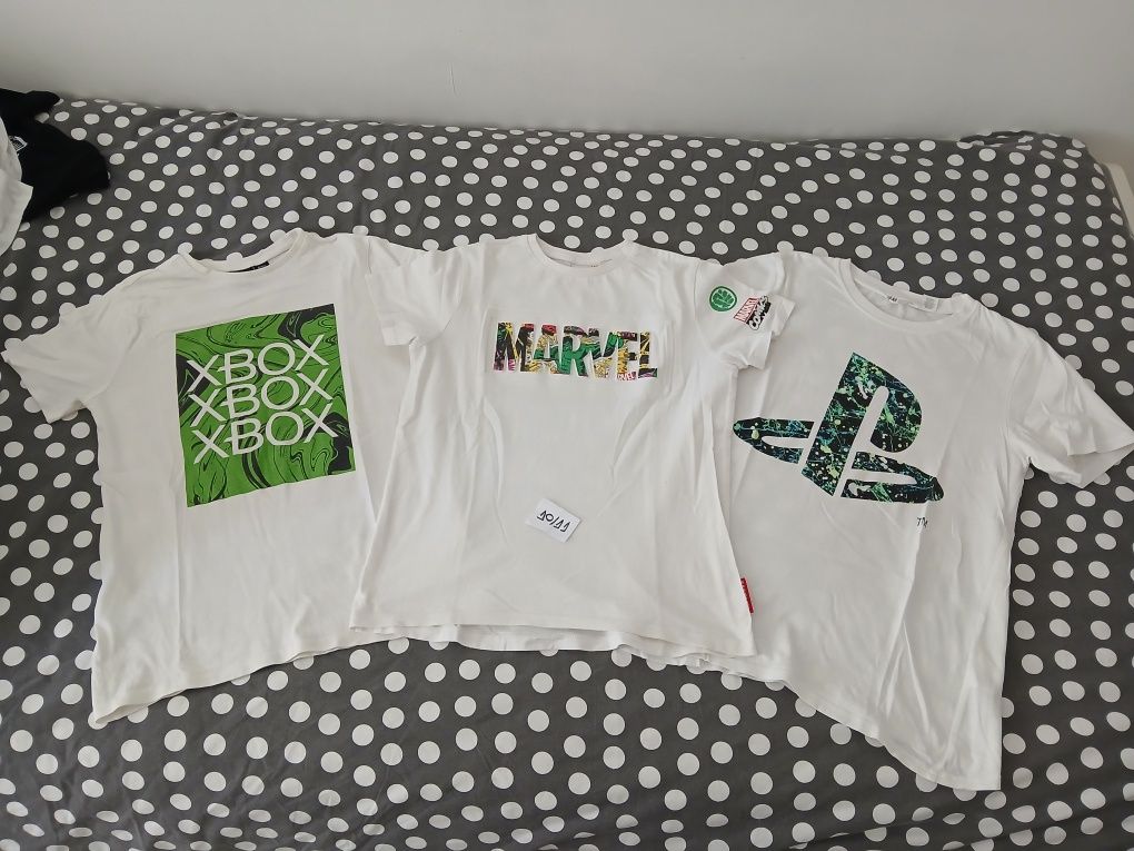 T shirts e calcoes  10/11  anos