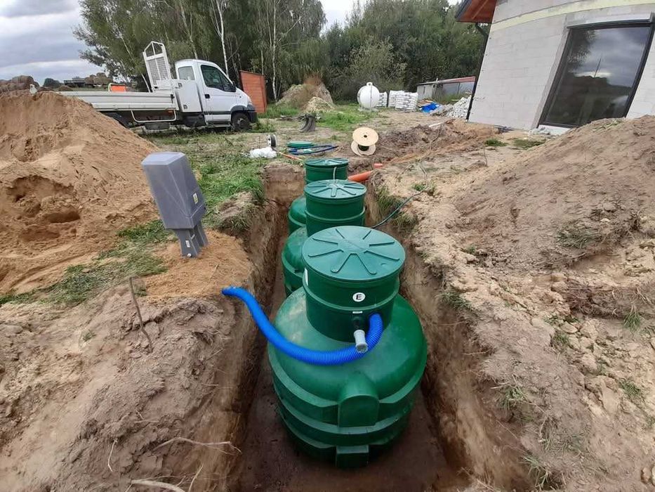 Przydomowe oczyszczalnie montaż
