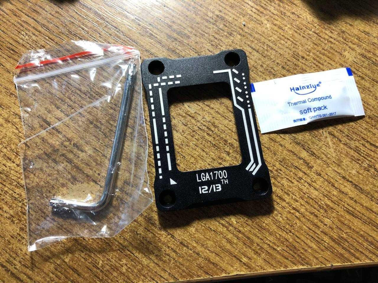 Рамка для сокета, LGA 1700, черная