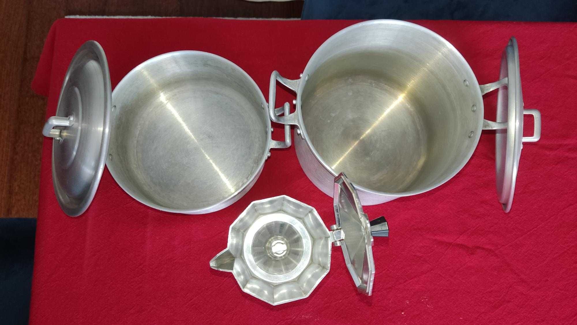 Conjunto artigos cozinha campismo