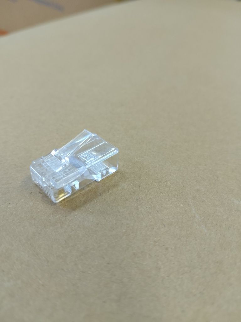 Конектор ATCOM RJ45 8p8c, 100шт. у пакеті