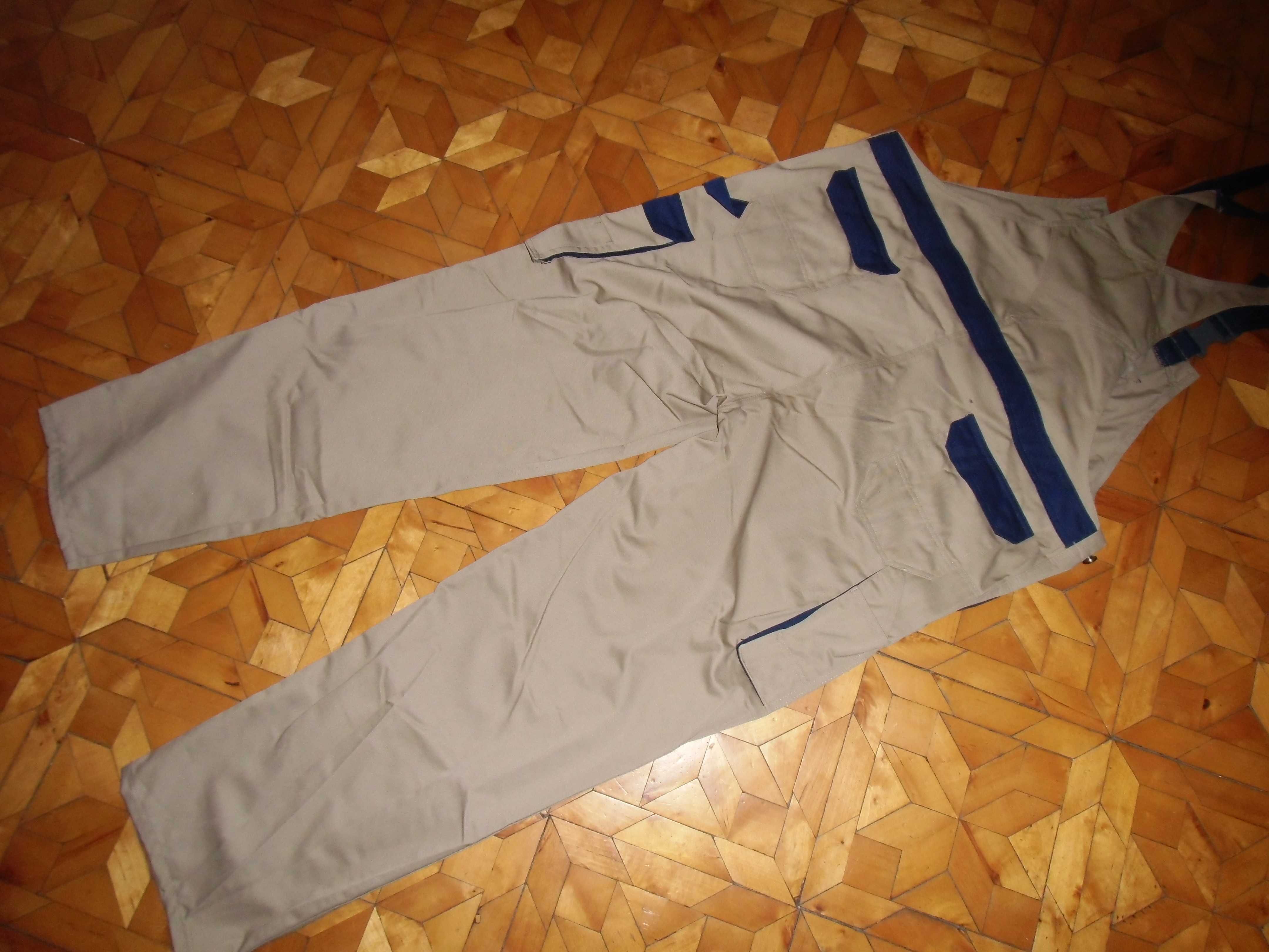 Ogrodniczki robocze solidne niemieckie pas 118-126 cm XXXXL Nowe
