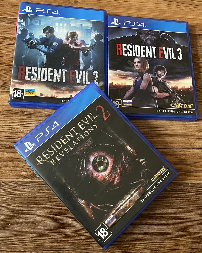 Sony PS4: Resident Evil, A Way Out, It Takes Two, UFC 4, Fallout 4