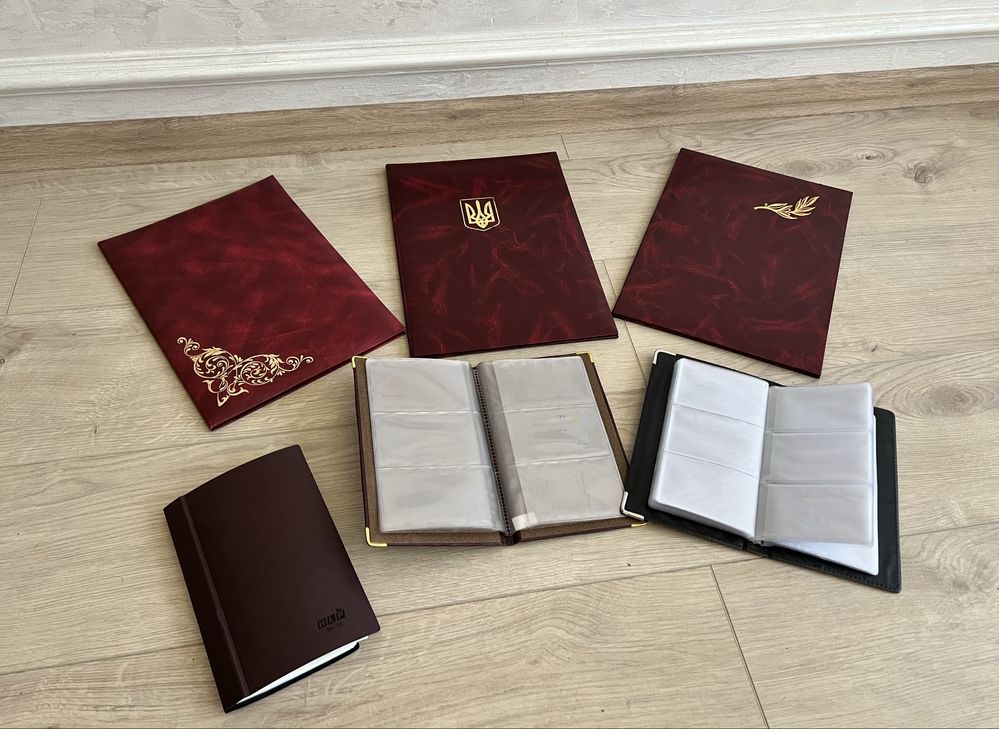 Визитницы и папки