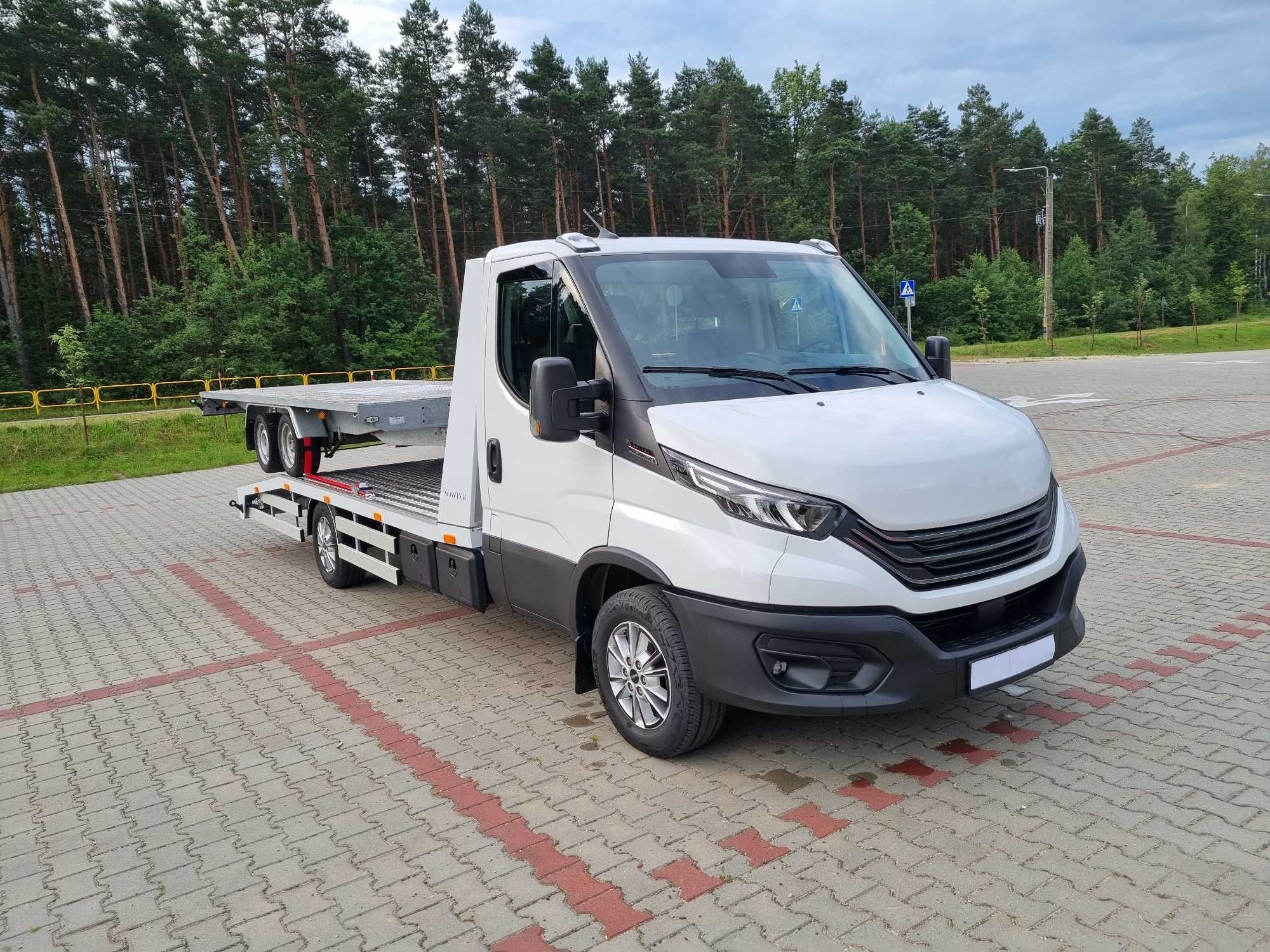 wypożyczalnia busów bez limitu wynajem autolawet lawet na 2 auta