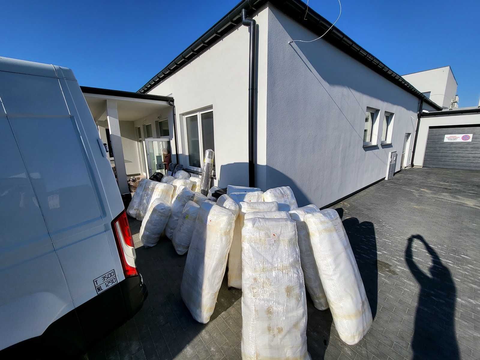 Geowłóknina drogowa 9 kN, włóknina, mata separacyjna 4m szerokości 4 m