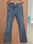 Spodnie jeansy flare Zara