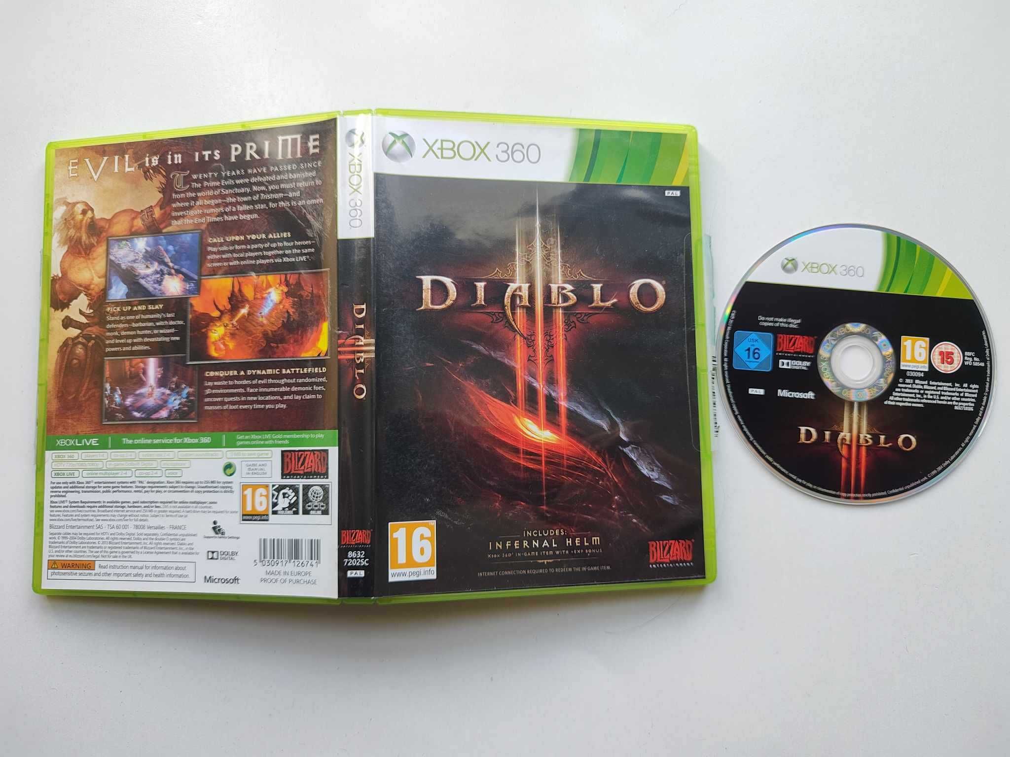 Xbox 360 gra Diablo 3
