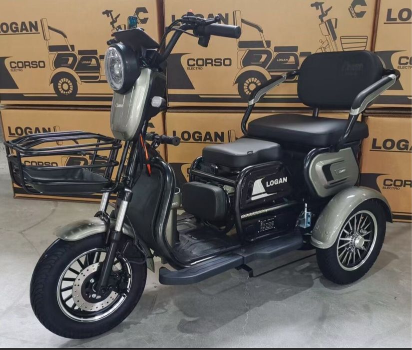 Електричний трицикл Corso Logan 1200w