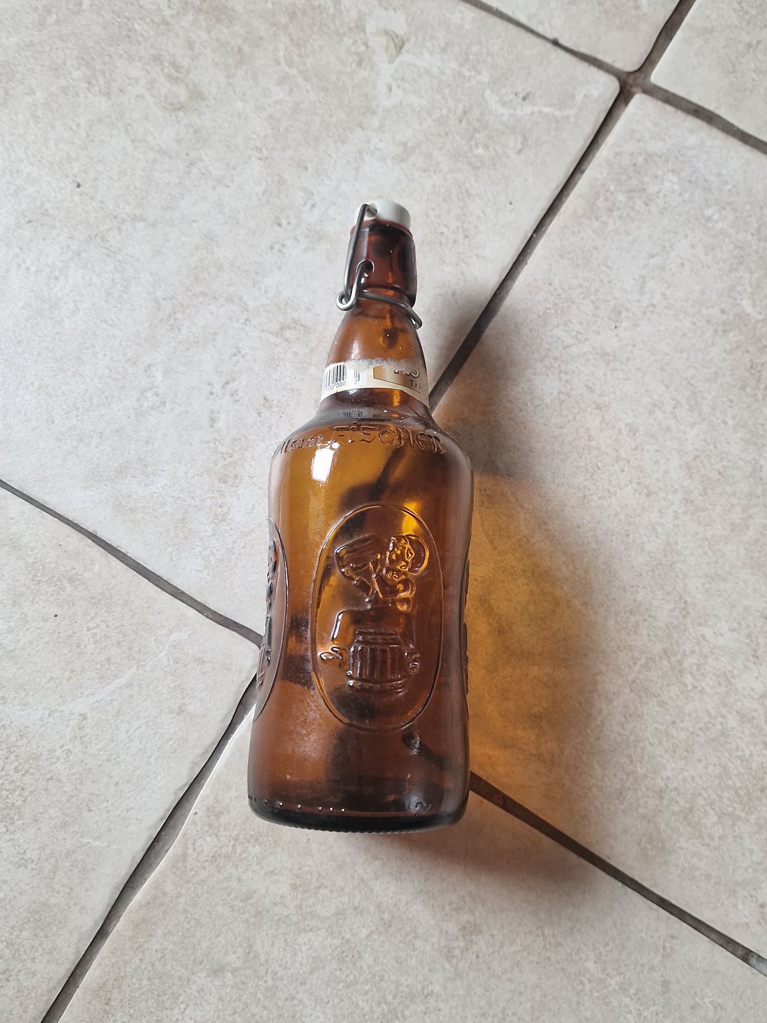 Butelka vintage FischerBieres cena 15zl