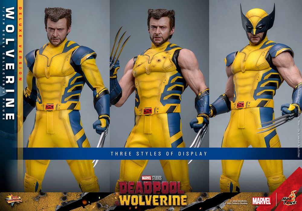 Фігурки 1/6 Hot Toys MMS754 Deadpool & Wolverine: Wolverine Deluxe Ver