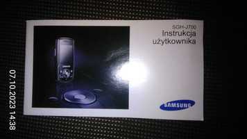 Samsung SGH-J700 instrukcja obsługi