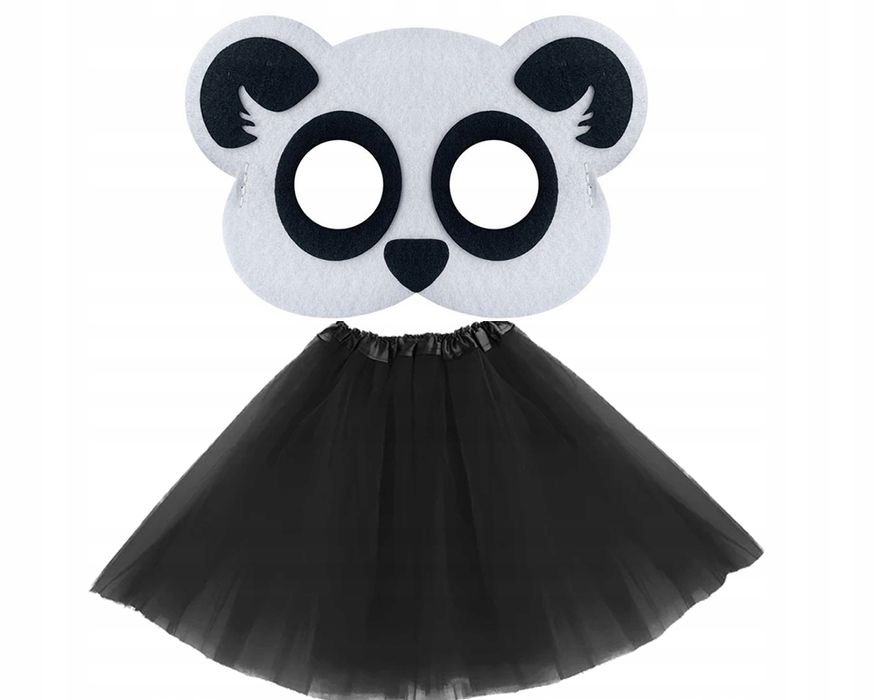 zestaw strój retro spódniczka opaska fifka przebran karnawał halloween