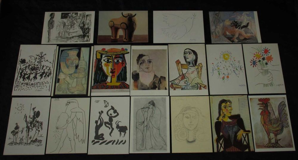 Postal Postais Pablo Picasso