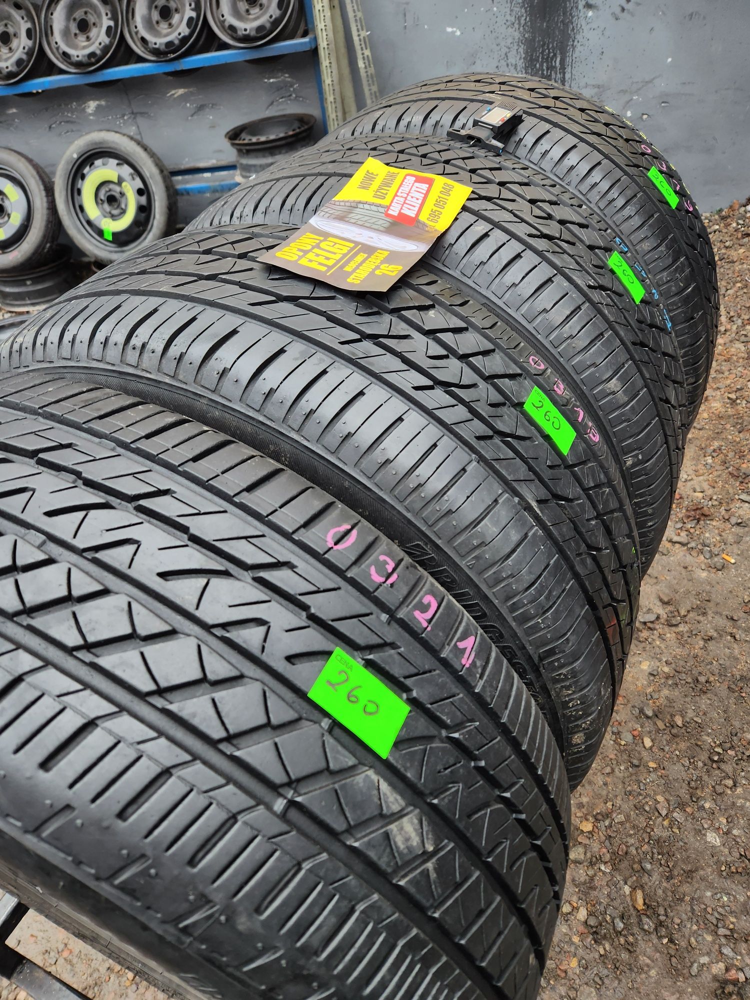 Opony całoroczne 225/50/18 Bridgestone Rsc Run-flat 2019r!Wysyłka 20zł