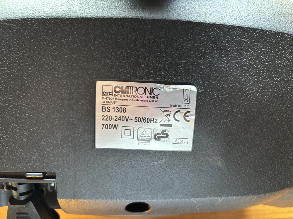 Odkurzacz Clatronic  BS1308 / 700W - jak nowy!