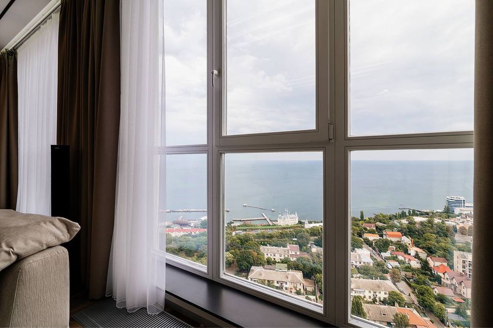 Трешка на Фонтане 150м2 с ремонтом ,ВИД МОРЯ,два паркинга в цене‼️